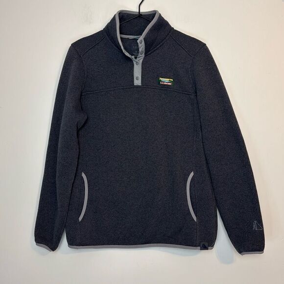 L.L.Bean Sweater Fleece Pullover M - Picture 1 of 5